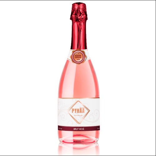 Espumante Brut Rosé (garrafa rosa)