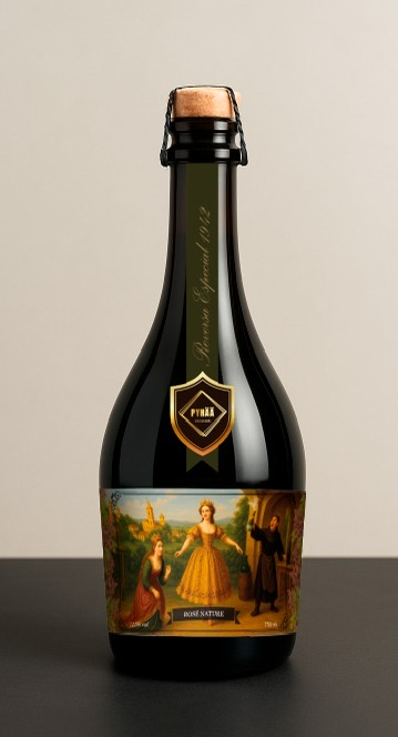 Espumante Nature Rosé (garrafa escura)